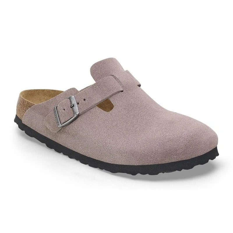 Boston Soft Footbed-Suede Leather-Pink