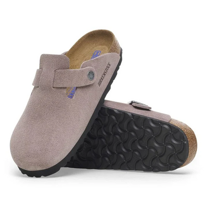 Boston Soft Footbed-Suede Leather-Pink