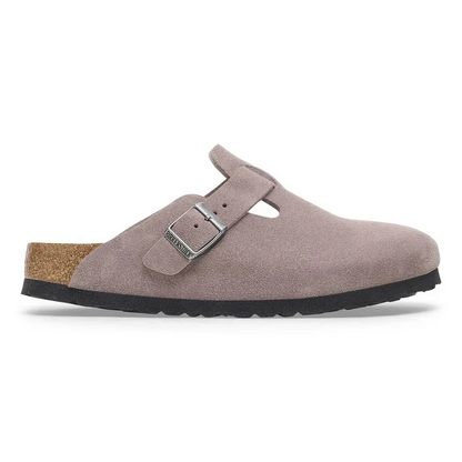 Boston Soft Footbed-Suede Leather-Pink