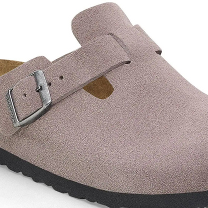 Boston Soft Footbed-Suede Leather-Pink